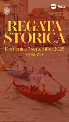 Manifesto Regata Storica Venezia